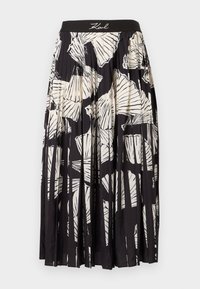 COMMERCIAL PLEATED SKIRT - Pleated skirt - black