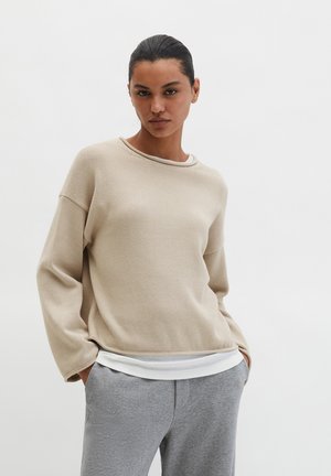 LOOSE HEAVY  - Pullover - linen beige
