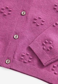 Next FLOWER BOBBLE REGULAR FIT - Kardiganas - purple