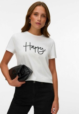 Vero Moda, - T-shirt z nadrukiem