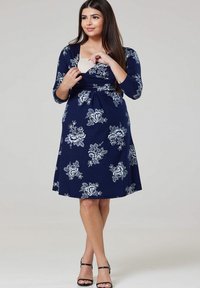 Chelsea Clark EMPIRE - Kasdienė suknelė - dark blue/off white