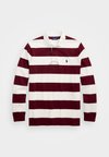 THE ICONIC RUGBY SHIRT - Piké - classic wine/trophy cream