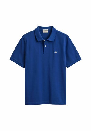 GANT, REG SHIELD SS PIQUE POLO - Polo - crisp blue