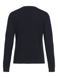 VILA VIDALO O-NECK - Neule - navy blazer