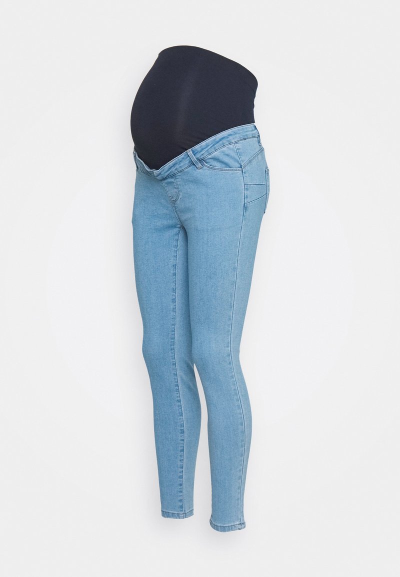 Missguided Maternity Jeans Skinny Fit blauw