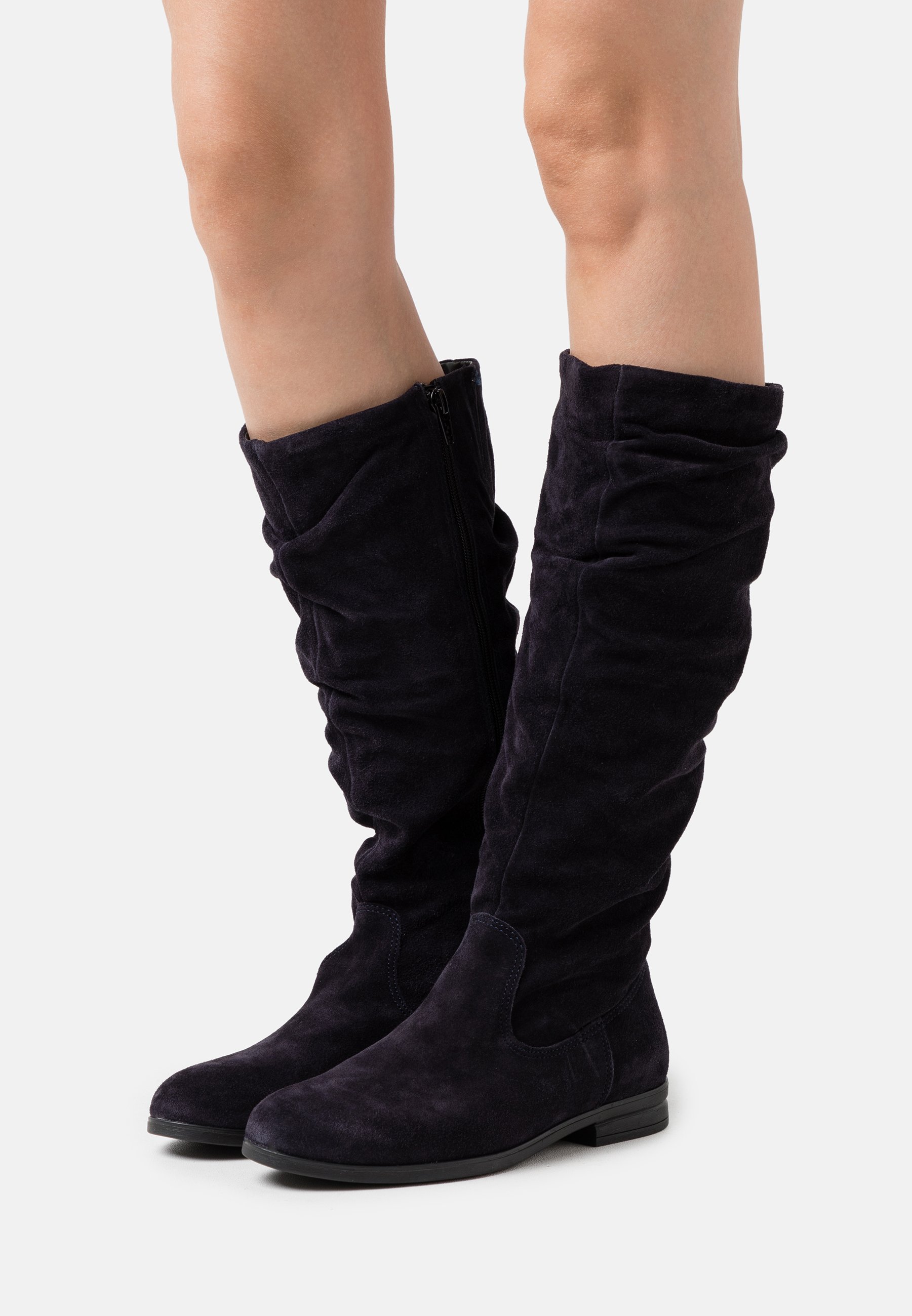 tamaris navy boots