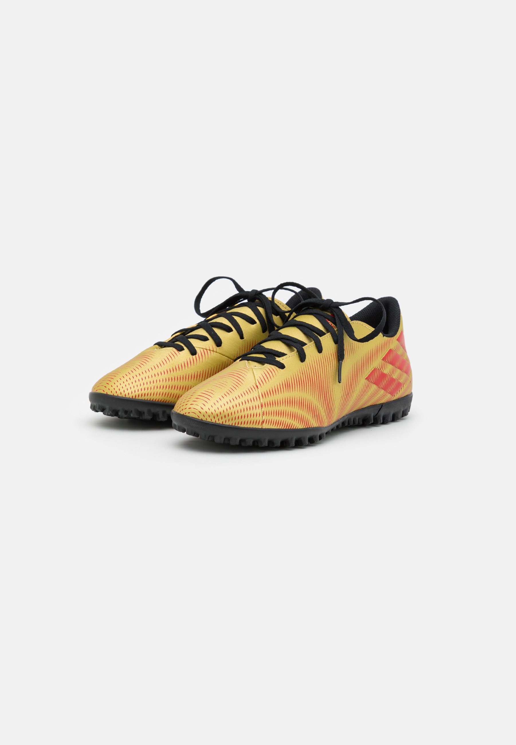 adidas Performance NEMEZIZ MESSI .4 TF - Botas de fútbol multitacos - gold  metallic/scarlet/core black/dorado - Zalando.es