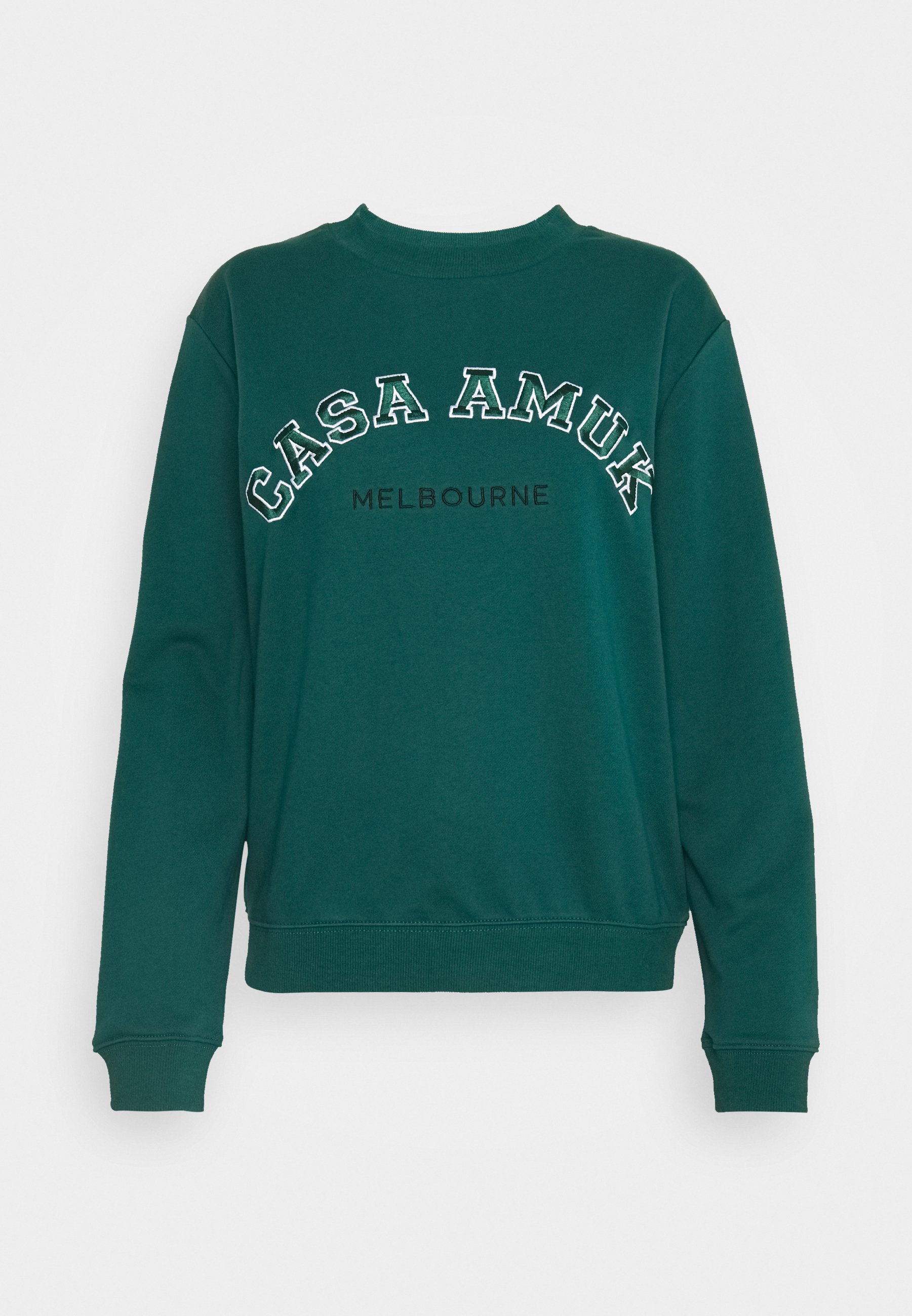 Casa Amuk Varsity Jumper Sweatshirt Pine Green Teal Zalando Co Uk Casa Amuk Varsity Jumper Sweatshirt Pine Green Teal Zalando Co Uk