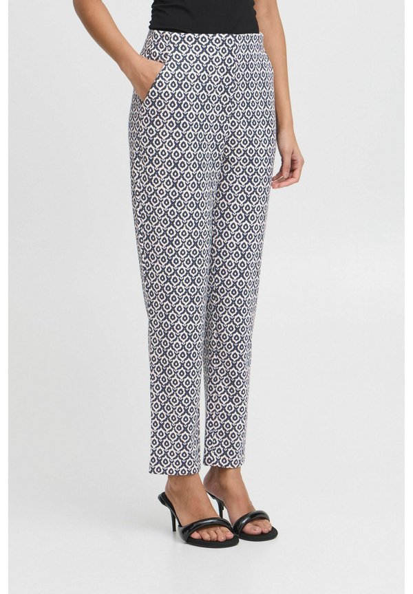 IHKATE - Trousers - total eclipse ikat tile aop