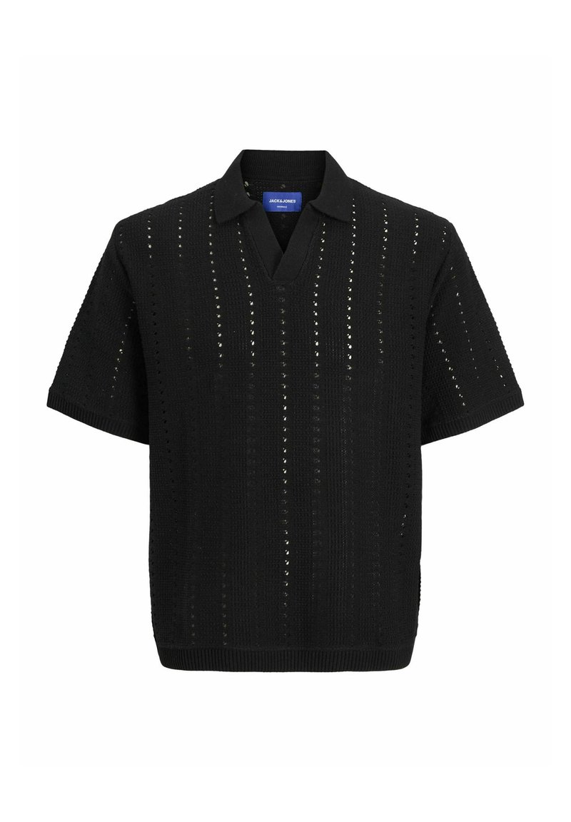 Jack & Jones Junior Poloshirt zwart Jack & Jones Junior Poloshirt zwart