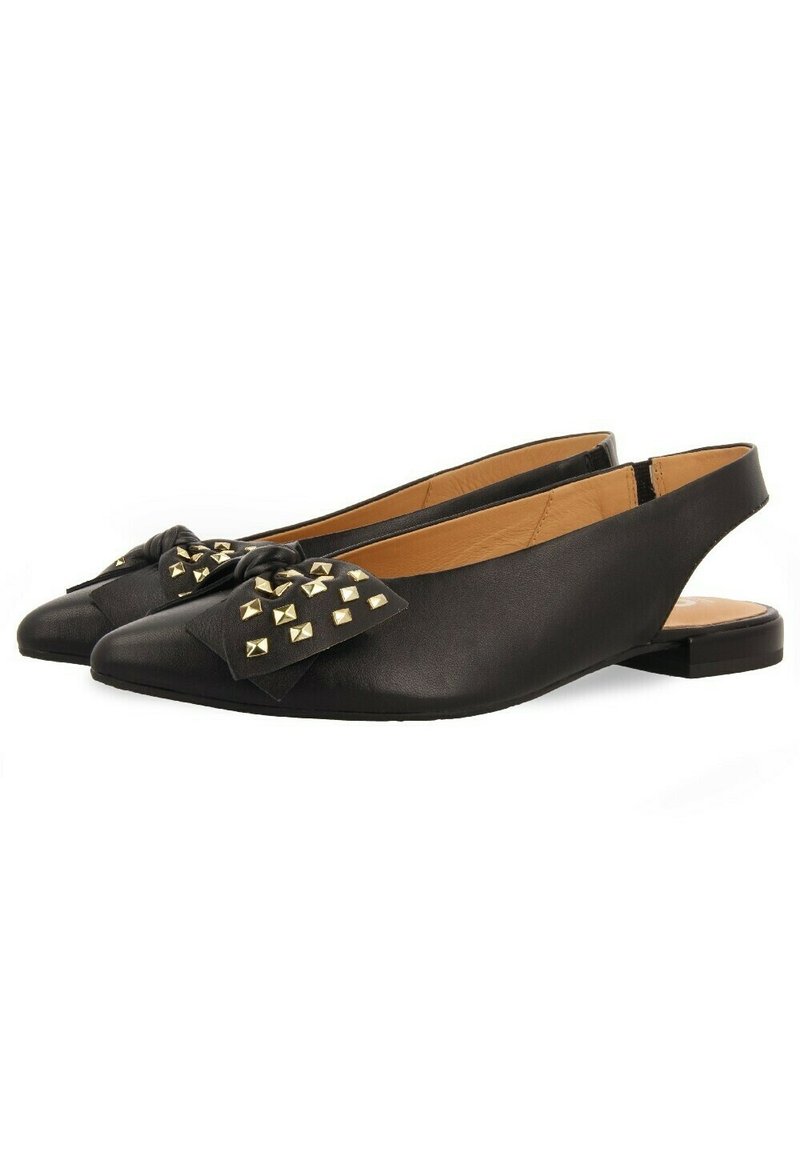 Gioseppo Bailarinas con tira trasera - black