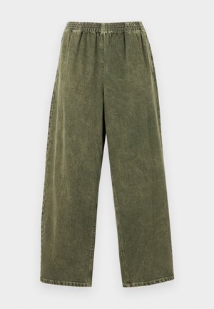American Vintage UZATOWN - Blugi loose fit - olive