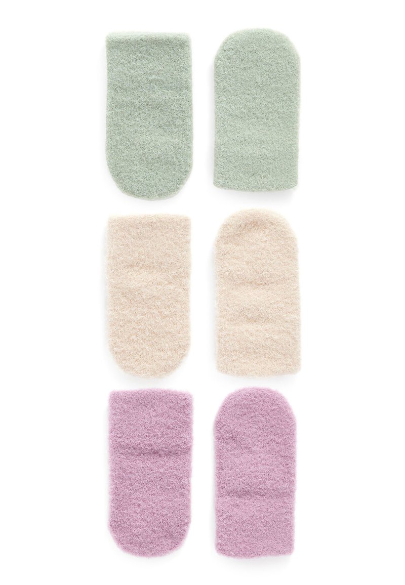 Next FLUFFY MAGIC 3 PACK  - Luffer - purple green brown
