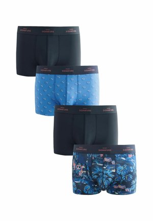 Next HIPSTER 4 PACK STANDARD - Trunks - blue pink palm print