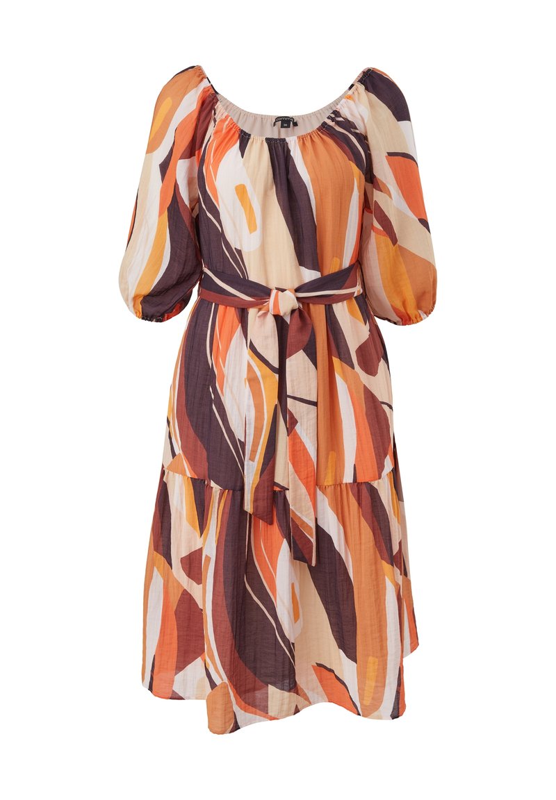 Damen Freizeitkleider | comma Freizeitkleid braun - JT59845 Damen Freizeitkleider | comma Freizeitkleid braun - JT59845