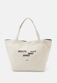 Björn Borg TOTE UNISEX - Shopping bag - egret