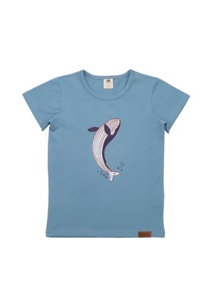 WHALES & SEA TURTLES - Print T-shirt - blau