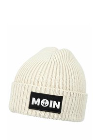 Neverless MIT PATCH MOIN NORDISCH  - Beanie - beige