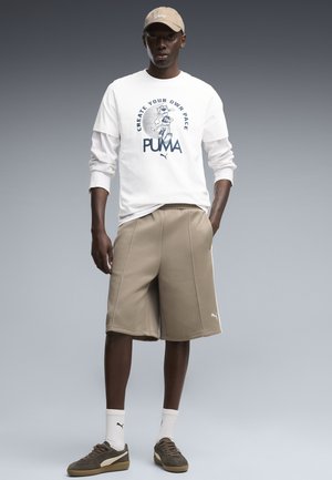 Puma, T7 BAGGY SHORT 9" - Træningsbukser - mouse gray