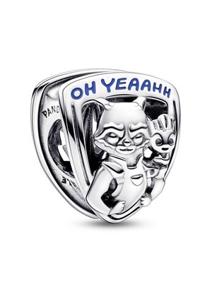 Pandora MARVEL GUARDIANS OF THE GALAXY ROCKET RACCOON  GROOT EMBLEM  - Talizman - sterling silver