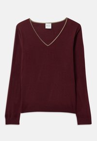 WOMENS V NECK - Strickpullover - red