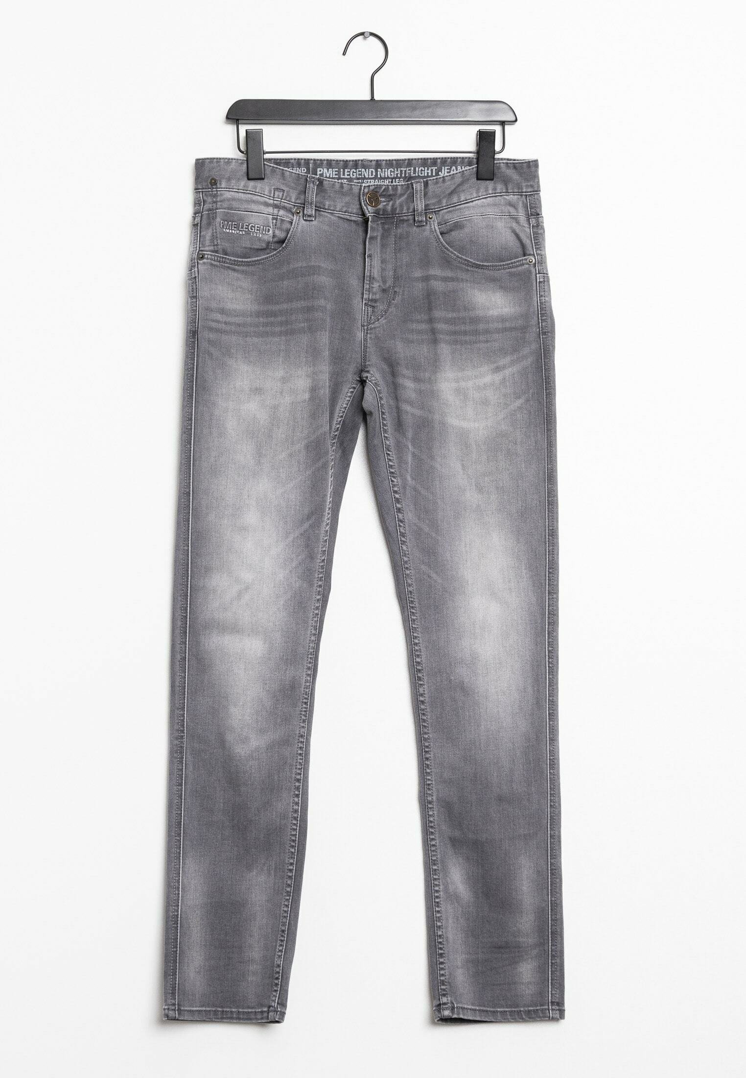 PME Legend Slim fit jeans - grey/grijs - (Pre-owned) - Zalando.nl