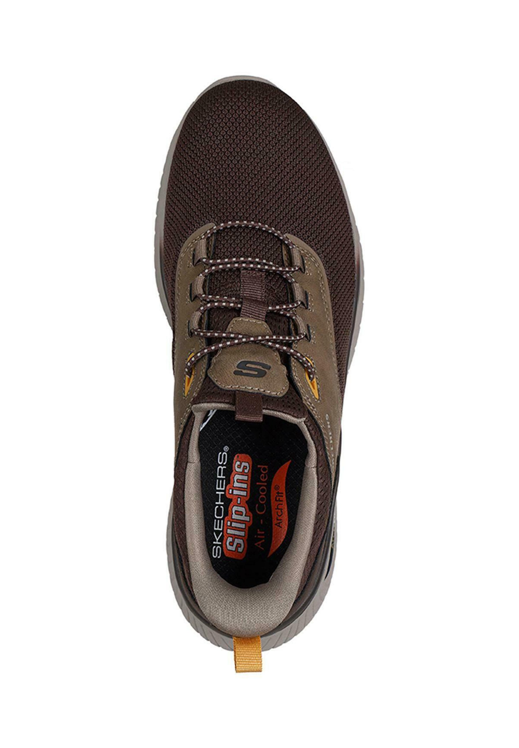 Skechers ARCH FIT CROSSER - CHOZEN - Zapatillas - marrón - Zalando.es