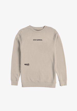 Henry Tiger, APOH LONDON STAY SURREAL SLOGAN, beżowy