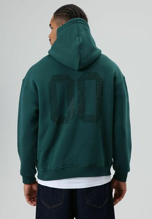 PRINTED - Hoodie - green