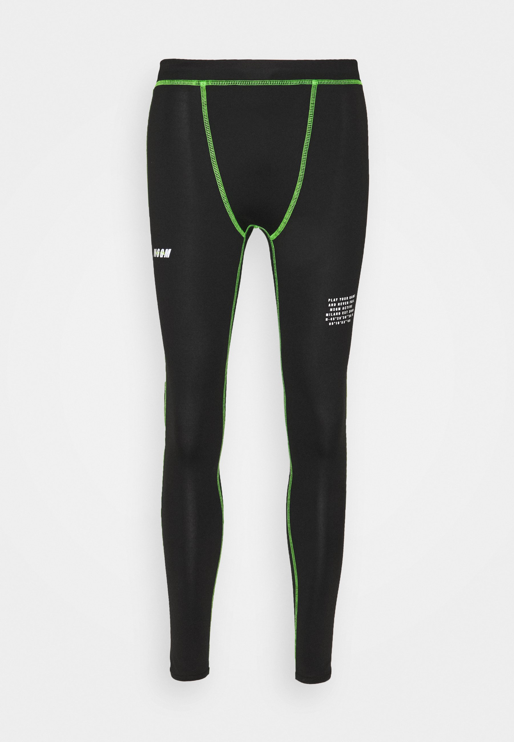 MSGM PANTALONE - Leggings - black 