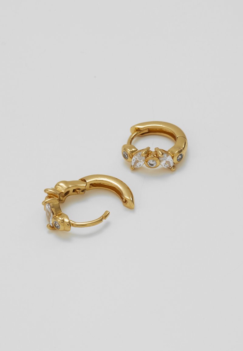 Damen Halsketten | Orelia NAVETTE HUGGIE HOOPS Ohrringe pale gold-coloured/goldfarben - RG23575 Damen Halsketten | Orelia NAVETTE HUGGIE HOOPS Ohrringe pale gold-coloured/goldfarben - RG23575