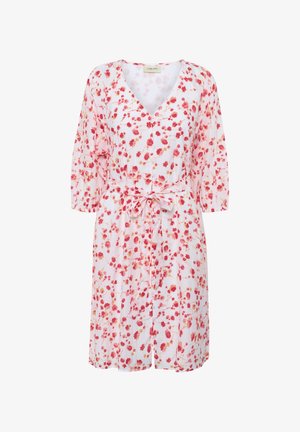 Cream, CRGISELLE - Shirt dress - pink red flower