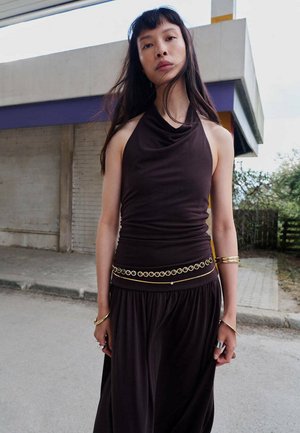 Mango, ADULT - Vestido largo - brown