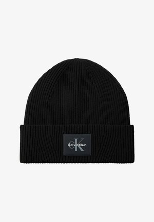 Calvin Klein, MONOLOGO PATCH - Čiapka - black