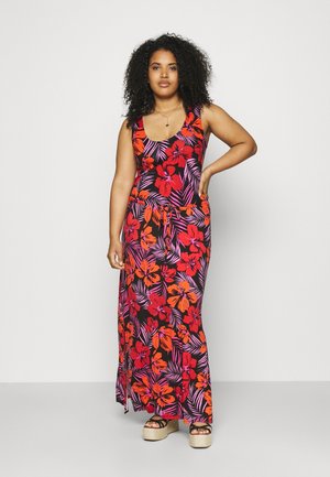 VEST DRESS - Maxi dress - red