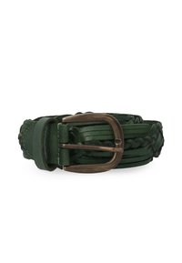 VENEZIA Gevlochten riem - green