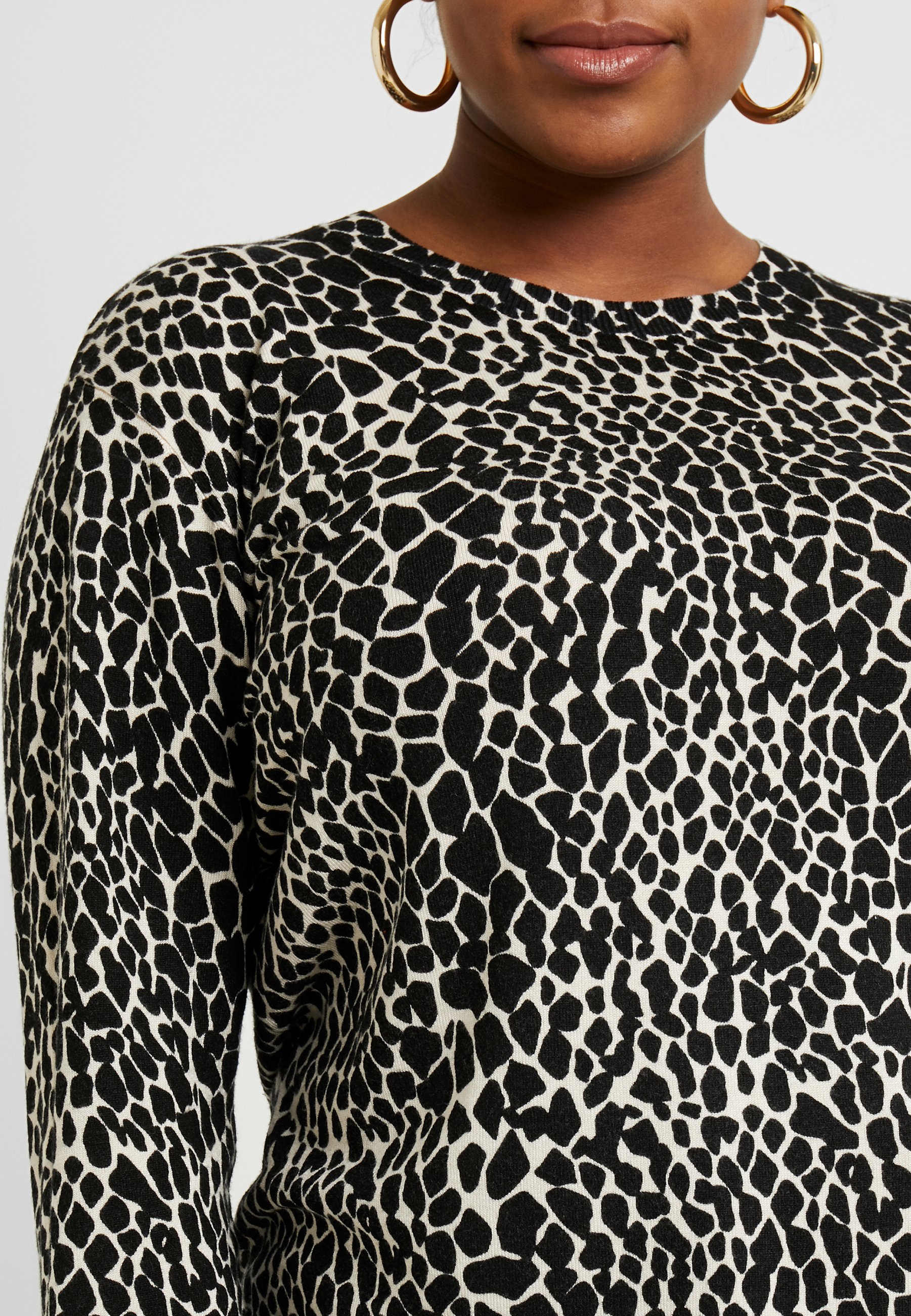 Dorothy Perkins Curve ANIMAL PRINT JUMPER Trui multi Dorothy Perkins Curve ANIMAL PRINT JUMPER Trui multi