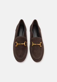 PARFOIS FLAT SHOES - Slip-ons - dark brown