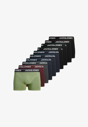 10ER PACK - TIMOTHY SOLID STRETCH - Alsónadrágok - schwarz/blau/grün/rot