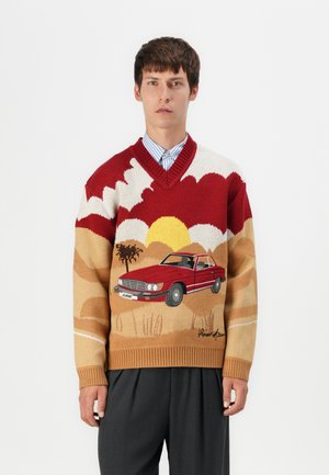 ON THE ROAD UNISEX - Strikkegenser - multi coloured