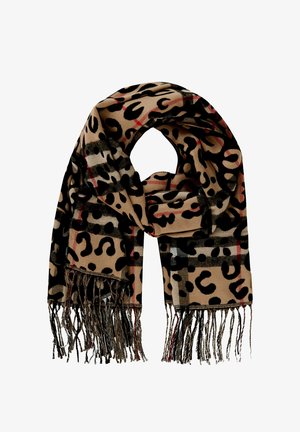 Betty Barclay, BETTY BARCLAY MIT FRANSEN WINTERSCHAL - Sjaal - camel black