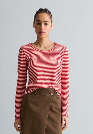REGULAR HEAVY SLUB - T-shirt à manches longues - medium red