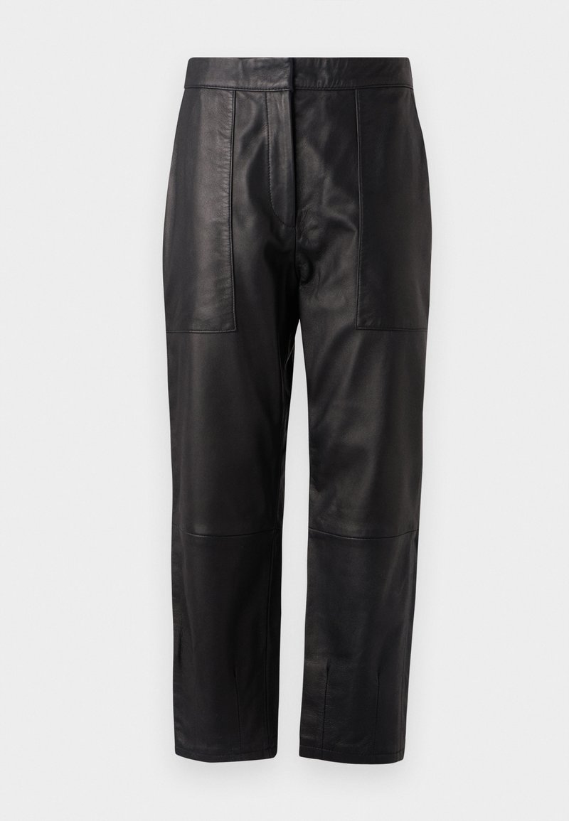 Closet Leren broek zwart