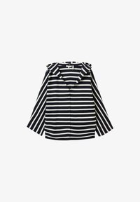 Ausgewählt, navy white knit stripe
