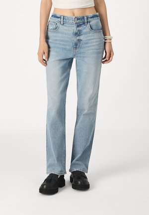 Hollister Co. 90S SRAIGHT  - Sirgete säärtega teksad - medium/light tint clean