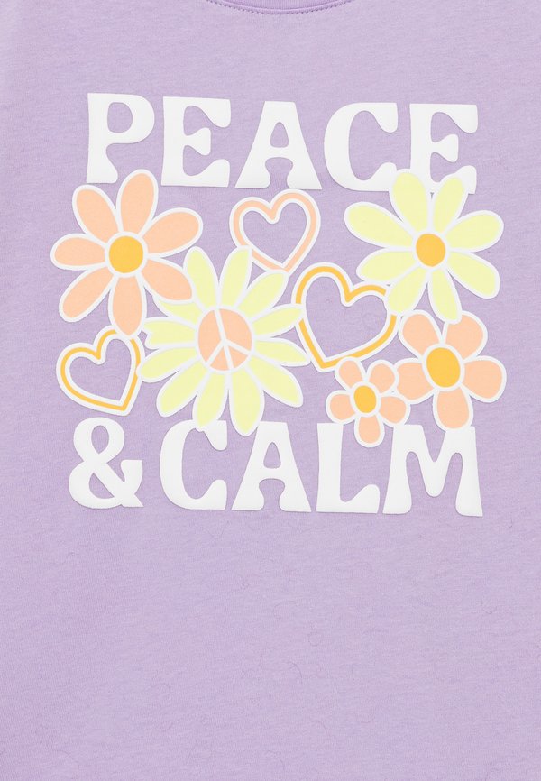 VALUE GRAPHIC 2 PACK - Print T-shirt - purple lotus4