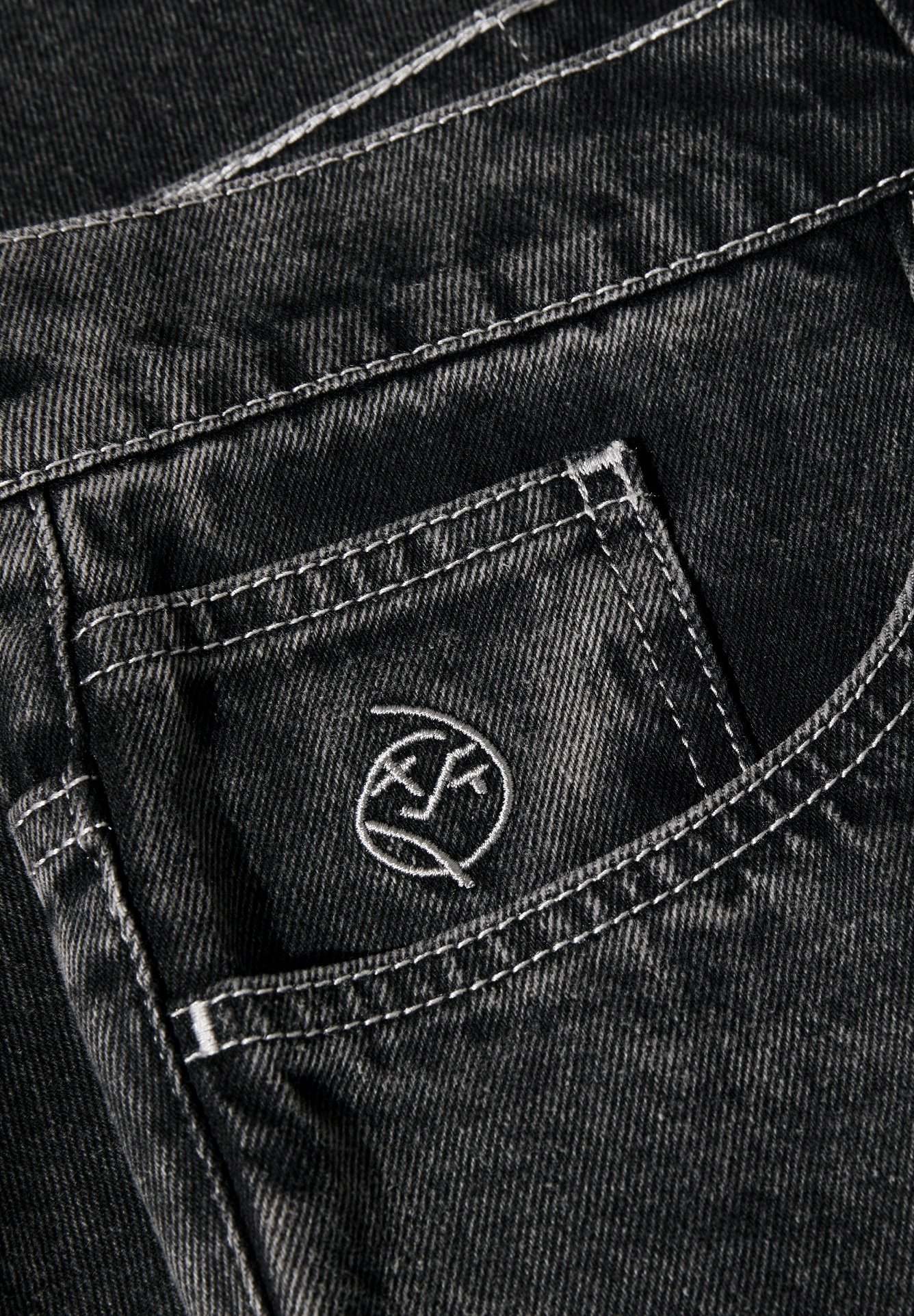 Polar Skate Co - Jeansy Straight Leg/czarny - Zalando.pl