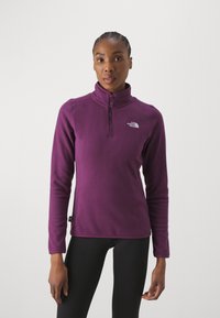 The North Face 100 GLACIER 1/4 ZIP - Pulover iz flisa - currant purple