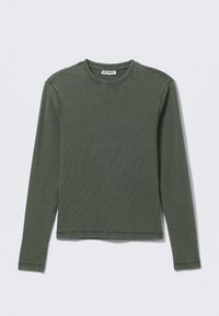 Top s dlouhým rukávem - acid wash