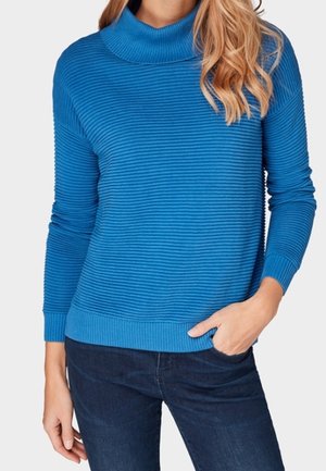 Striktrøje - blue